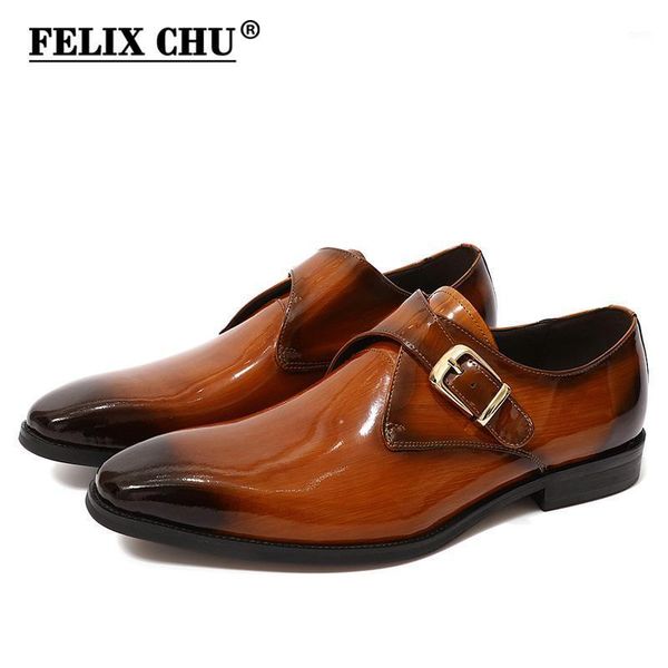 2020 men dress shoes patent leather black brown monk strap formal shoes for wedding party office business men's size 39-461
2020 men dress shoes patent leather black brown monk strap formal shoes for wedding party office business men's size 39-461