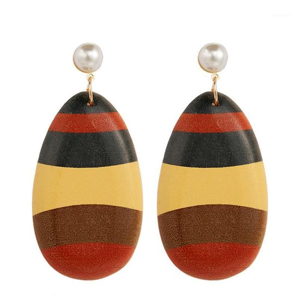 aensoa natural wood earrings colorful stripe water drop earrings exaggerated harajuku statement long big for women girl1, Silver
aensoa natural wood earrings colorful stripe water drop earrings exaggerated harajuku statement long big for women girl1, Silver