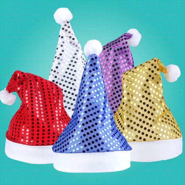 new sequins kids christmas hat xmas solid party decor christmas caps christmas decorations tableware holder wholesale
new sequins kids christmas hat xmas solid party decor christmas caps christmas decorations tableware holder wholesale
