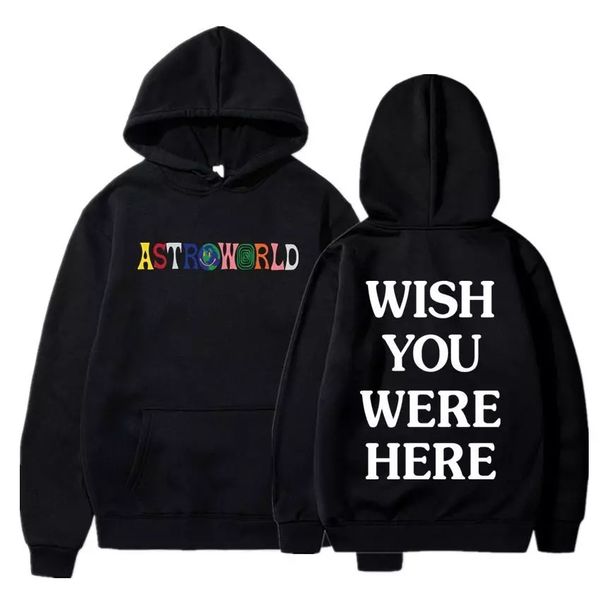 travis scott astroworld you were here hoodies fashion letter astroworld hoodie streetwear man woman pullover sweatshirt y0111, Black
travis scott astroworld you were here hoodies fashion letter astroworld hoodie streetwear man woman pullover sweatshirt y0111, Black