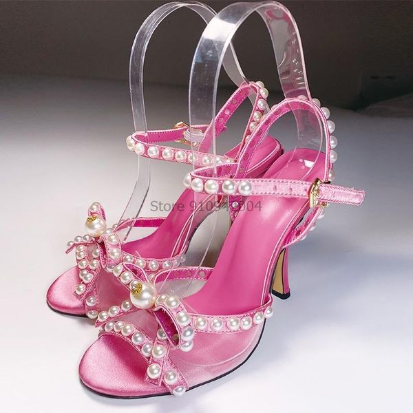 sandals sweet pink pearl sandal ankle strap high-heeled wedding shoes pvc buckle female party heels, Black
sandals sweet pink pearl sandal ankle strap high-heeled wedding shoes pvc buckle female party heels, Black