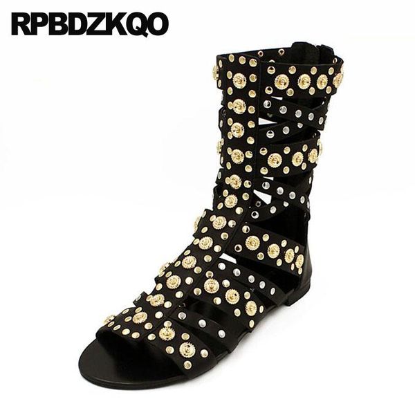 gladiator open toe ankle shoes luxury metal black women knee high summer big size 10 stud punk rock boots roman sandals rivet
gladiator open toe ankle shoes luxury metal black women knee high summer big size 10 stud punk rock boots roman sandals rivet