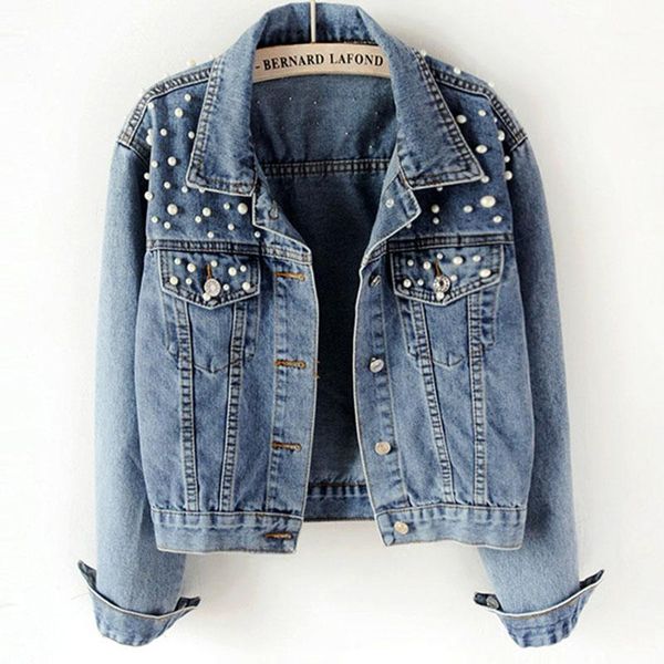 cowboy plus size jeans jacket casual winter pearl beading denim jacket women autumn 4xl 5xl jeans coat vintage jackets coats1, Black;brown
cowboy plus size jeans jacket casual winter pearl beading denim jacket women autumn 4xl 5xl jeans coat vintage jackets coats1, Black;brown