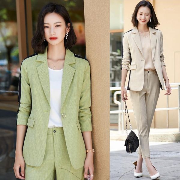 women's two piece pants formal women pant suits blazer and jackets sets ladies business work clothes office uniform styles pantsuits1, White
women's two piece pants formal women pant suits blazer and jackets sets ladies business work clothes office uniform styles pantsuits1, White