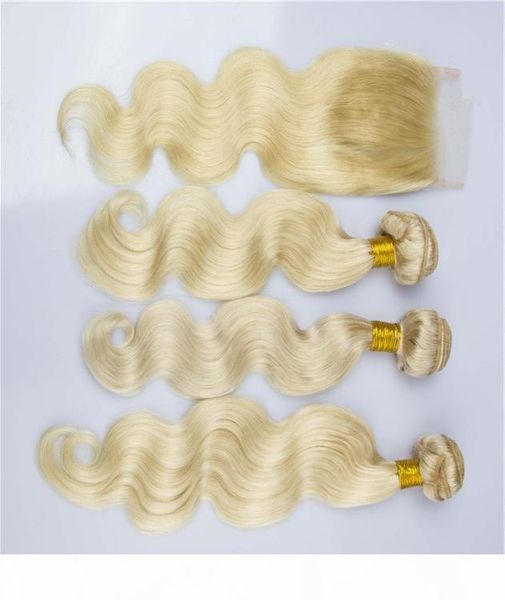 9a virgin malaysian blonde hair with closure 4pcs lot body wave 4x4 lace closure with #613 bleach blonde virgin hair 3bundles, Black
9a virgin malaysian blonde hair with closure 4pcs lot body wave 4x4 lace closure with #613 bleach blonde virgin hair 3bundles, Black