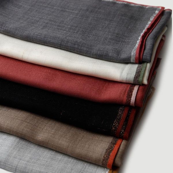 scarves 100% merino wool scarf shawl light pure women soft warm elegant gold edging spring autumn inner mongol, Blue;gray
scarves 100% merino wool scarf shawl light pure women soft warm elegant gold edging spring autumn inner mongol, Blue;gray