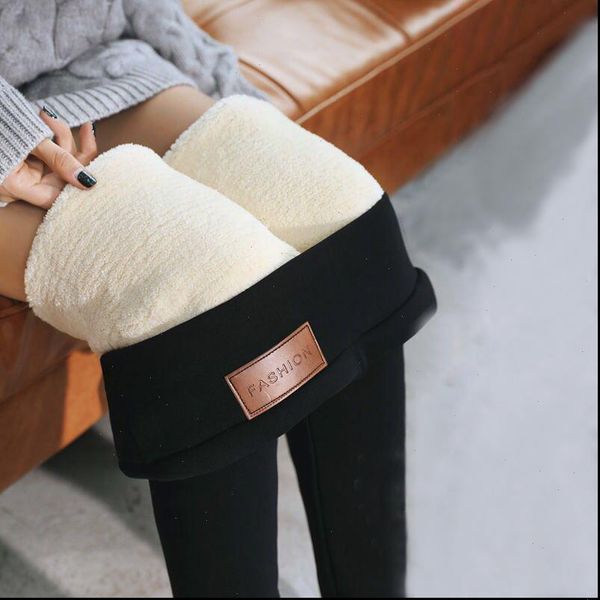 winter cashmere leggings women high waist slim keep warm pants female ankle length black thicken legging feminine, Black;white
winter cashmere leggings women high waist slim keep warm pants female ankle length black thicken legging feminine, Black;white