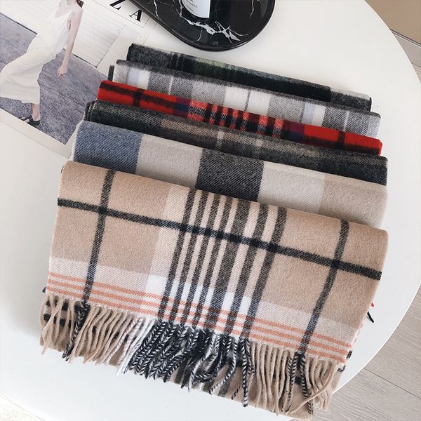 brand plaid winter thickened warm neck british cashmere shawl plaid scarf women's shawl for autumn and winter klwe, Blue;gray
brand plaid winter thickened warm neck british cashmere shawl plaid scarf women's shawl for autumn and winter klwe, Blue;gray