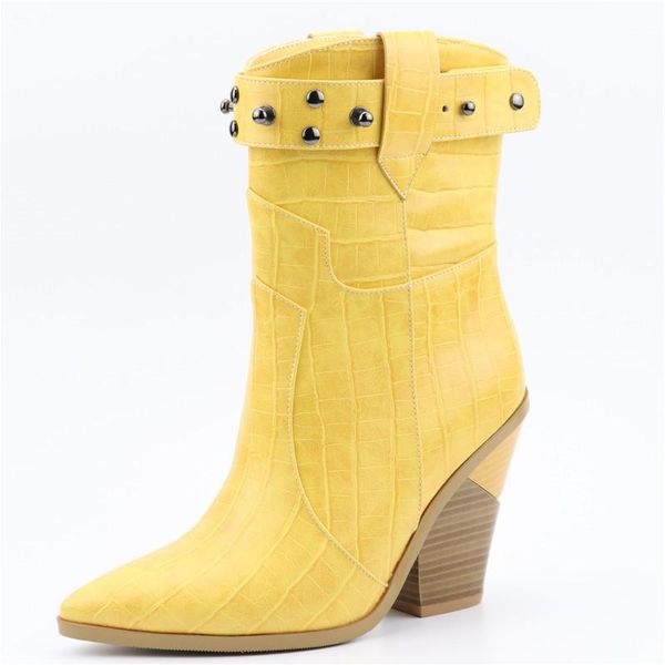 2020 new brand fashion pu embossed leather women ankle boots western boots womens mid-calf belt buckle snow female, Black
2020 new brand fashion pu embossed leather women ankle boots western boots womens mid-calf belt buckle snow female, Black