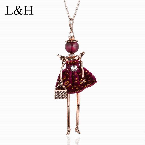 pendant necklaces fluffy dress doll necklace gold chain long sweater collares for women 2021 paris girl handmade statement jewelry, Silver
pendant necklaces fluffy dress doll necklace gold chain long sweater collares for women 2021 paris girl handmade statement jewelry, Silver