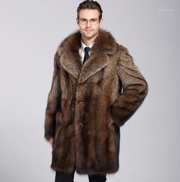 men's fur & faux brown mink leather jacket mens winter thicken warm coat men loose jackets jaqueta de couro fashion1, Black
men's fur & faux brown mink leather jacket mens winter thicken warm coat men loose jackets jaqueta de couro fashion1, Black