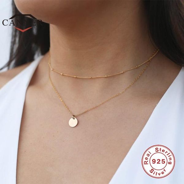 chains canner european and american 925 sterling silver fashion layered necklace for women choker necklaces fine jewelry collares
chains canner european and american 925 sterling silver fashion layered necklace for women choker necklaces fine jewelry collares