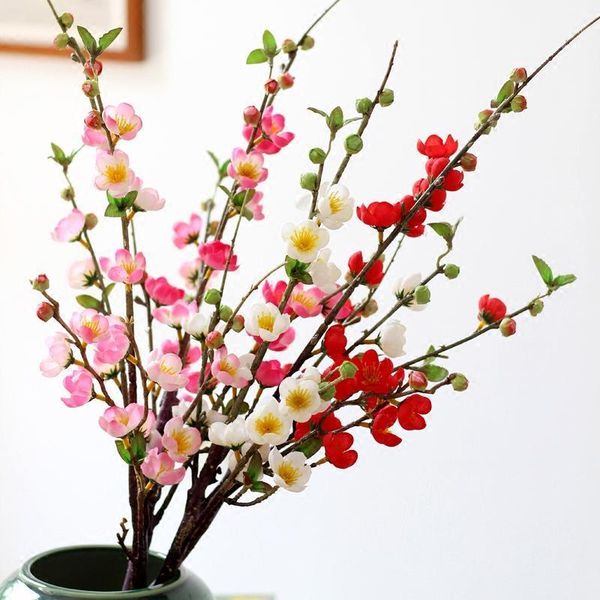 simulation plum branch peach blossom fake flower silk cloth plum home bonsai floral fake tree ceiling wedding decoration1
simulation plum branch peach blossom fake flower silk cloth plum home bonsai floral fake tree ceiling wedding decoration1