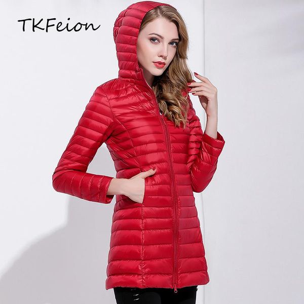 women long jacket thin lightweight 2020 spring autumn winter ladies warm duck down overcoat plus 5xl 6xl female slim hooded coat, Black;brown
women long jacket thin lightweight 2020 spring autumn winter ladies warm duck down overcoat plus 5xl 6xl female slim hooded coat, Black;brown