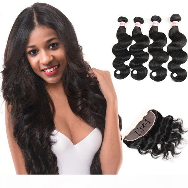 brazilian virgin body wave hair weaves bundles with 13x4 closure brazilian body wave human hair lace frontal with bundles, Black
brazilian virgin body wave hair weaves bundles with 13x4 closure brazilian body wave human hair lace frontal with bundles, Black