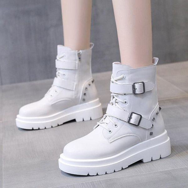 boots good quality women motorcyle platform shoes chunky booties belt riding boot double buckle ladies 2021 winter 8506n, Black
boots good quality women motorcyle platform shoes chunky booties belt riding boot double buckle ladies 2021 winter 8506n, Black