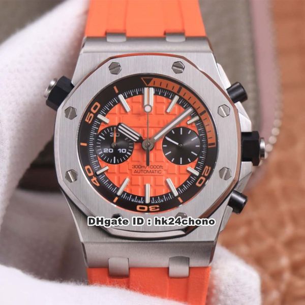 6 style tw 42mm diver cal.3124 eta a7750 automatic chronograph men's watch 26703 orange dila rubber strap sports gents watches, Slivery;brown
6 style tw 42mm diver cal.3124 eta a7750 automatic chronograph men's watch 26703 orange dila rubber strap sports gents watches, Slivery;brown