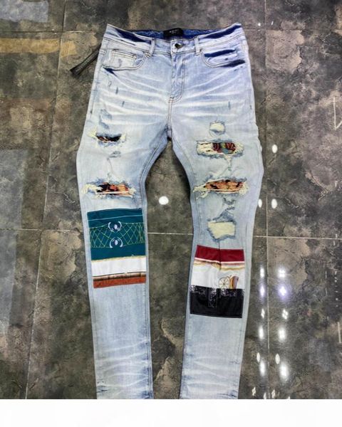 2020ss mens readressed roading biker jeans miri slim fit count mothercycle biker джинсовые штаны мода дизайнер hip hop mens jeans высокое ка, Blue
2020ss mens readressed roading biker jeans miri slim fit count mothercycle biker джинсовые штаны мода дизайнер hip hop mens jeans высокое ка, Blue