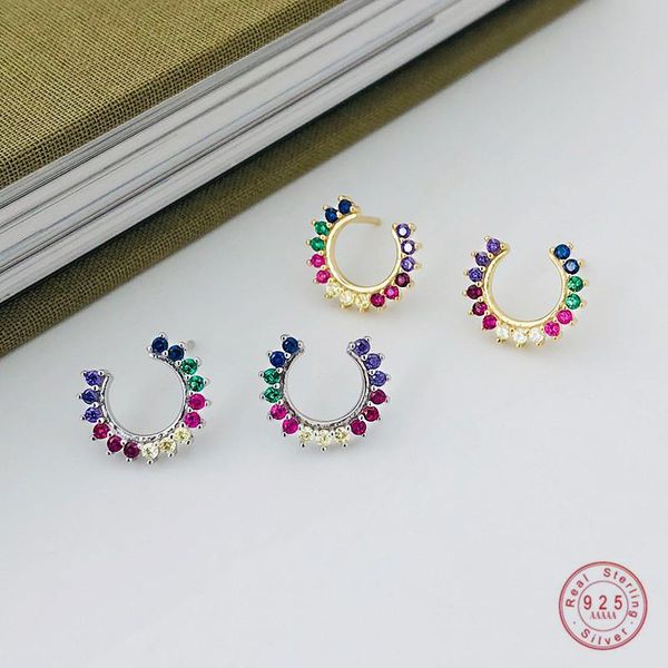 stud 925 sterling silver color crystal little sun earrings for women fashion temperament wedding dress jewelry accessories, Golden;silver
stud 925 sterling silver color crystal little sun earrings for women fashion temperament wedding dress jewelry accessories, Golden;silver