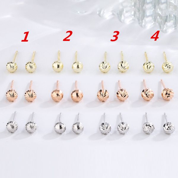 creative new s999 sterling silver round bead earrings men and women simple small round bead earrings sterling silver soy bean earrings coupl, White
creative new s999 sterling silver round bead earrings men and women simple small round bead earrings sterling silver soy bean earrings coupl, White