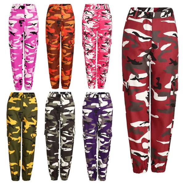 high waist corset frock harem women's autumn and winter new loose sports 7-color camouflage casual pants, White
high waist corset frock harem women's autumn and winter new loose sports 7-color camouflage casual pants, White