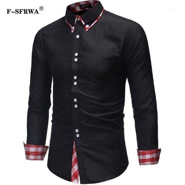 men's casual shirts f-sfrwa men shirt 2021 arrival male solid color double collar business long sleeve xxl1, White;black
men's casual shirts f-sfrwa men shirt 2021 arrival male solid color double collar business long sleeve xxl1, White;black