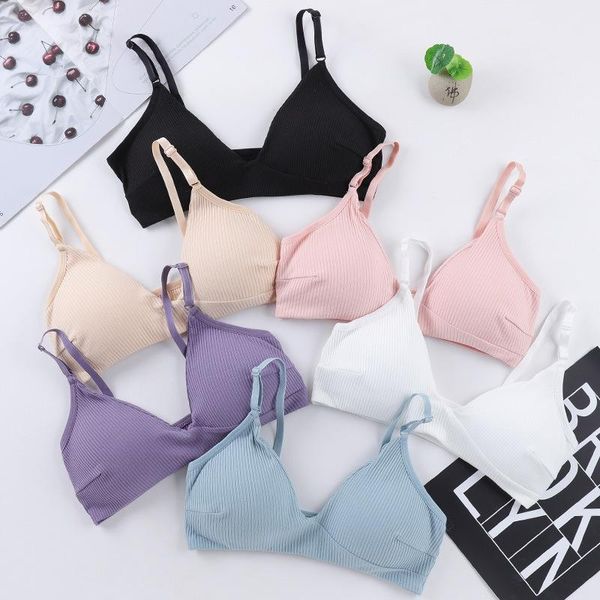 camisoles & tanks crop women cotton stretch cozy tank female underwear triangle cup gathered tube thread bralette femme lingerie, Black;white
camisoles & tanks crop women cotton stretch cozy tank female underwear triangle cup gathered tube thread bralette femme lingerie, Black;white