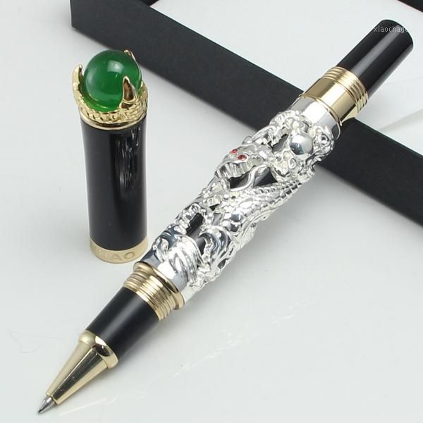 ballpoint pens jinhao golden dragon king play pearl 0.7mm nib rollerball pen black / silver/ grey/ for choice office business gift1, Blue;orange
ballpoint pens jinhao golden dragon king play pearl 0.7mm nib rollerball pen black / silver/ grey/ for choice office business gift1, Blue;orange