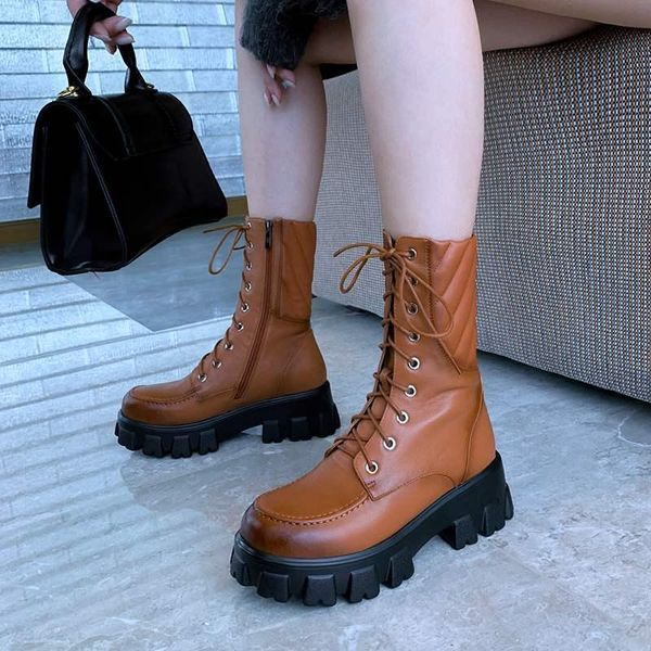 new winter shoes women's motorcycle boots cow leather vintage western boots keep warm zipper mid-calf, Black
new winter shoes women's motorcycle boots cow leather vintage western boots keep warm zipper mid-calf, Black
