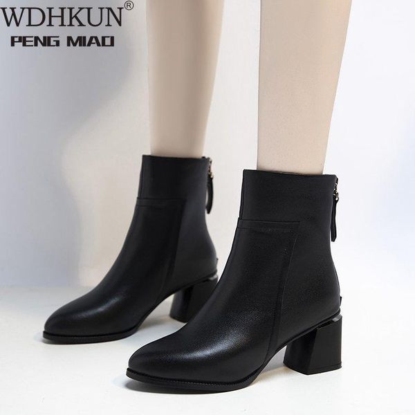 boots wdhkun zipper shoes women square heel ankle botines mujer 2021 ladies zapatos short plush fashion woman1, Black
boots wdhkun zipper shoes women square heel ankle botines mujer 2021 ladies zapatos short plush fashion woman1, Black