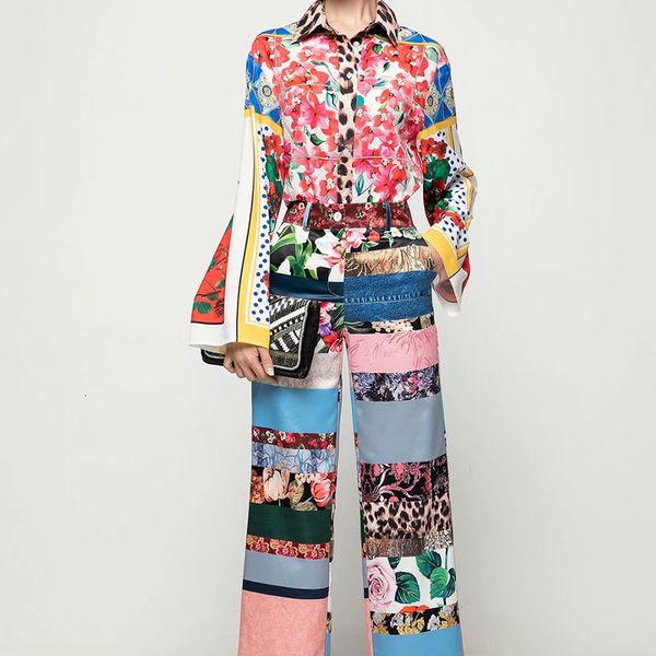 retro-ethnic new spring printing flowers sleeve shirt thin temperament long female style clothing suit two pieces oh4n, White
retro-ethnic new spring printing flowers sleeve shirt thin temperament long female style clothing suit two pieces oh4n, White