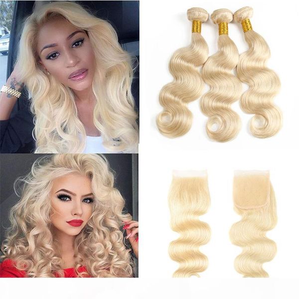 selling #613 honey blonde human hair 3 bundles lace closure brazilian virgin body wave human hair weave with 4x4 lace closure, Black;brown
selling #613 honey blonde human hair 3 bundles lace closure brazilian virgin body wave human hair weave with 4x4 lace closure, Black;brown