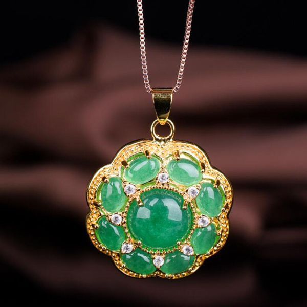 natural malay jade inlaid flowers jewelry lucky auspiciou safety pendants fine jewelry, Silver
natural malay jade inlaid flowers jewelry lucky auspiciou safety pendants fine jewelry, Silver