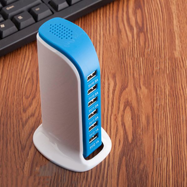 6 портов usb hub зарядное устройство 6a быстрая зарядная станция рабочий стол путешествия power power socket eu / us plug mobile phone заряд
6 портов usb hub зарядное устройство 6a быстрая зарядная станция рабочий стол путешествия power power socket eu / us plug mobile phone заряд