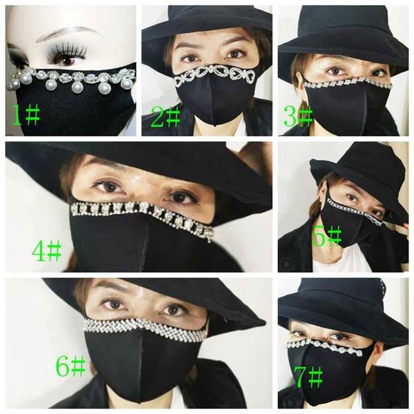 black pearls resuable sparkly mouth mask fashionable rhinestones bling cotton face masks ljjk2411in stock124455
black pearls resuable sparkly mouth mask fashionable rhinestones bling cotton face masks ljjk2411in stock124455