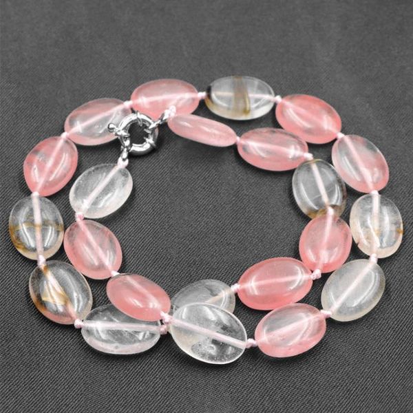 chokers statement multicolor stone choker necklace women watermelon oval 13x18mm beads jewelry crystal chain necklaces 18" a829, Golden;silver
chokers statement multicolor stone choker necklace women watermelon oval 13x18mm beads jewelry crystal chain necklaces 18" a829, Golden;silver