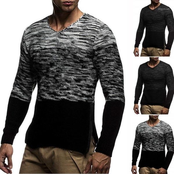 men's sweaters zogaa 2021 autumn casual men's sweater o-neck striped slim fit knittwear mens pullovers pullover men pull homme -5, White;black
men's sweaters zogaa 2021 autumn casual men's sweater o-neck striped slim fit knittwear mens pullovers pullover men pull homme -5, White;black