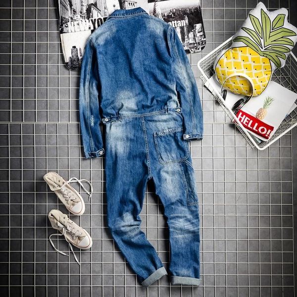 men's jeans fashion mens long sleeve washed hole ripped cargo bib overalls hip hop one piece jumpsuit harajuku streetwear denim pants1, Blue
men's jeans fashion mens long sleeve washed hole ripped cargo bib overalls hip hop one piece jumpsuit harajuku streetwear denim pants1, Blue