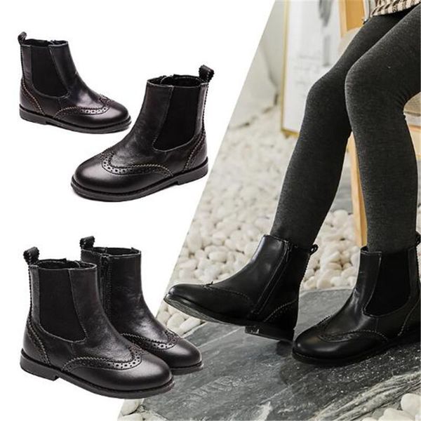 2021 children' short boots spring british girls genuine leather boots brock casual wholesale short boot, Black;grey
2021 children' short boots spring british girls genuine leather boots brock casual wholesale short boot, Black;grey