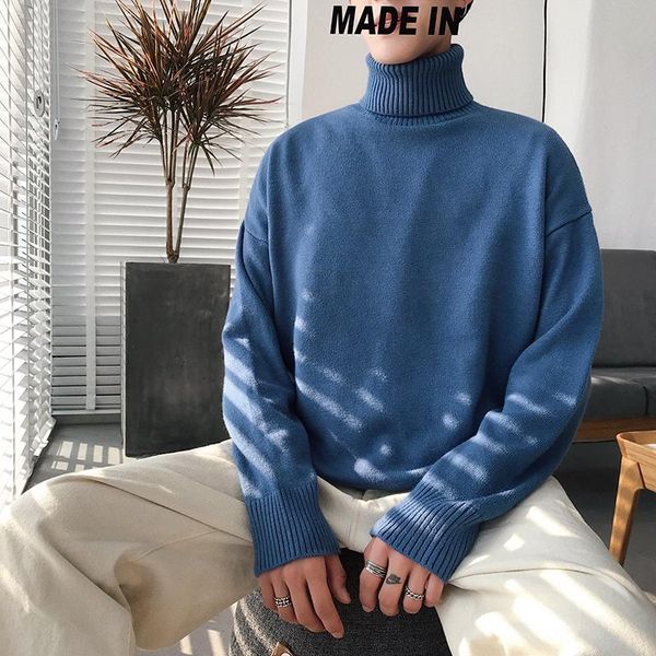 men's sweaters korean style man fashion winter pullover turtleneck knitted long sleeve pull hiver clothing db60my, White;black
men's sweaters korean style man fashion winter pullover turtleneck knitted long sleeve pull hiver clothing db60my, White;black