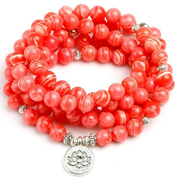 rhodochrosite stone beads women bracelet yoga lotus tree life charm wing mala necklace jewelry handmade gift y200730, Black
rhodochrosite stone beads women bracelet yoga lotus tree life charm wing mala necklace jewelry handmade gift y200730, Black