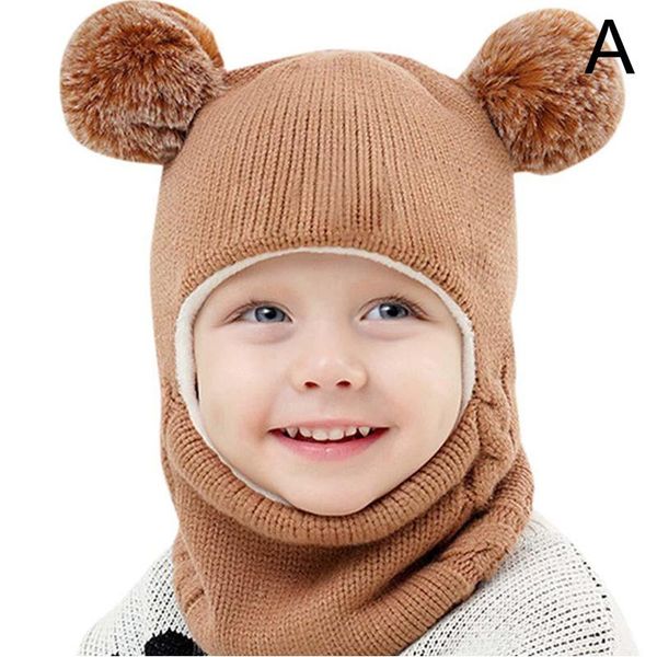 knitted acrylic winter balaclava beanie hat kids child girls boys outdoor ring collar face cover double ear hairballs warm cap
knitted acrylic winter balaclava beanie hat kids child girls boys outdoor ring collar face cover double ear hairballs warm cap