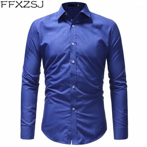 men's casual shirts ffxzsj fashion men shirt long sleeve camisas para hombre brand-clothing slim fit camisa cool1, White;black
men's casual shirts ffxzsj fashion men shirt long sleeve camisas para hombre brand-clothing slim fit camisa cool1, White;black
