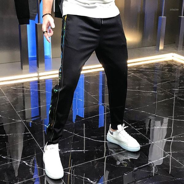 men's pants men's autumn 2021 simple and versatile sequin printed wei small feet handsome black elastic casual men1
men's pants men's autumn 2021 simple and versatile sequin printed wei small feet handsome black elastic casual men1