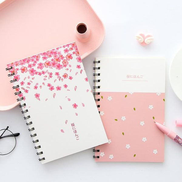 notepads 60 sheets sakura cover a5 notepad simplicity note pad loose leaf korea notebook hard to do it study planner1, Purple;pink
notepads 60 sheets sakura cover a5 notepad simplicity note pad loose leaf korea notebook hard to do it study planner1, Purple;pink