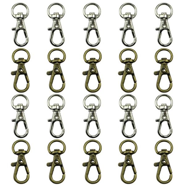 keychains 10pcs clasp swivel trigger clips snap hooks key ring bags diy craft, Silver
keychains 10pcs clasp swivel trigger clips snap hooks key ring bags diy craft, Silver