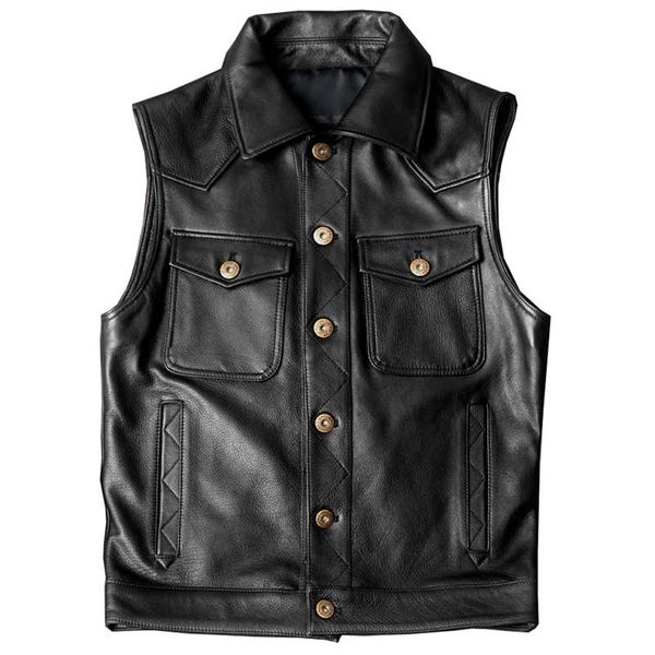 cowhide vest coats men summer autumn genuine leather dress suit weskit waistcoat for man single-breasted vests blazer slim fit, Black;white
cowhide vest coats men summer autumn genuine leather dress suit weskit waistcoat for man single-breasted vests blazer slim fit, Black;white