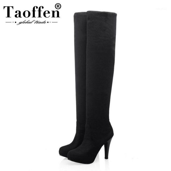 taoffen black boots over the knee boots women slip on thin high heels shoes winter warm simple women footwear size 34-431
taoffen black boots over the knee boots women slip on thin high heels shoes winter warm simple women footwear size 34-431