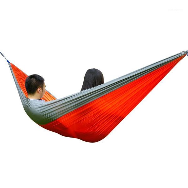 3 x 2m outdoor 2 person assorted color portable parachute nylon fabric hammock super soft and comfortable hammocks for home1
3 x 2m outdoor 2 person assorted color portable parachute nylon fabric hammock super soft and comfortable hammocks for home1