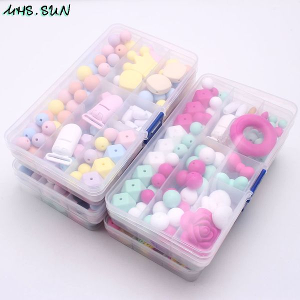 mhs.sun kids teether beads handmade silicone beads set kits accessories teething baby girls nursing jewelry necklace toy 200930, Black
mhs.sun kids teether beads handmade silicone beads set kits accessories teething baby girls nursing jewelry necklace toy 200930, Black